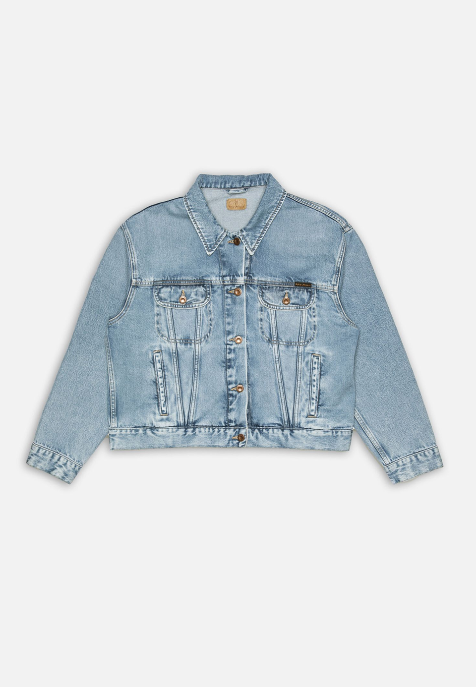 Nicola Top - Zen Blue Contrast
