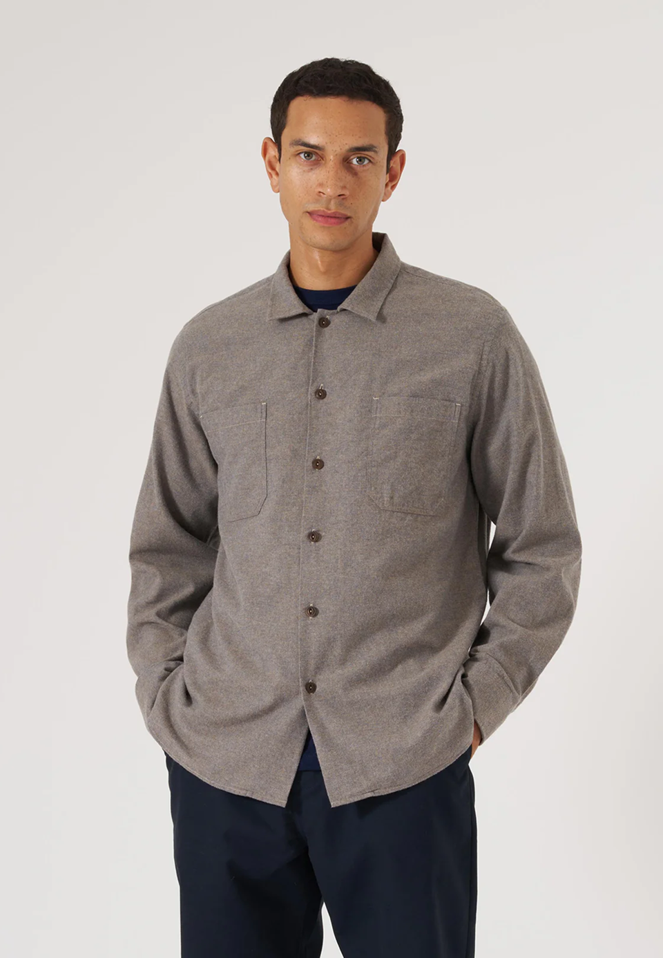 Nicola Top - Zen Blue Contrast